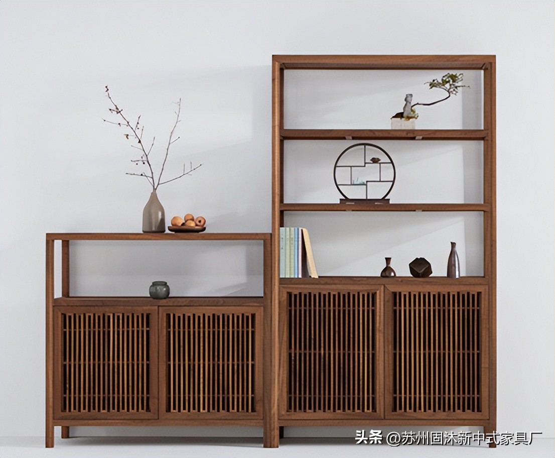 家具是原木风格治愈系小户型,原木家具现代简约风