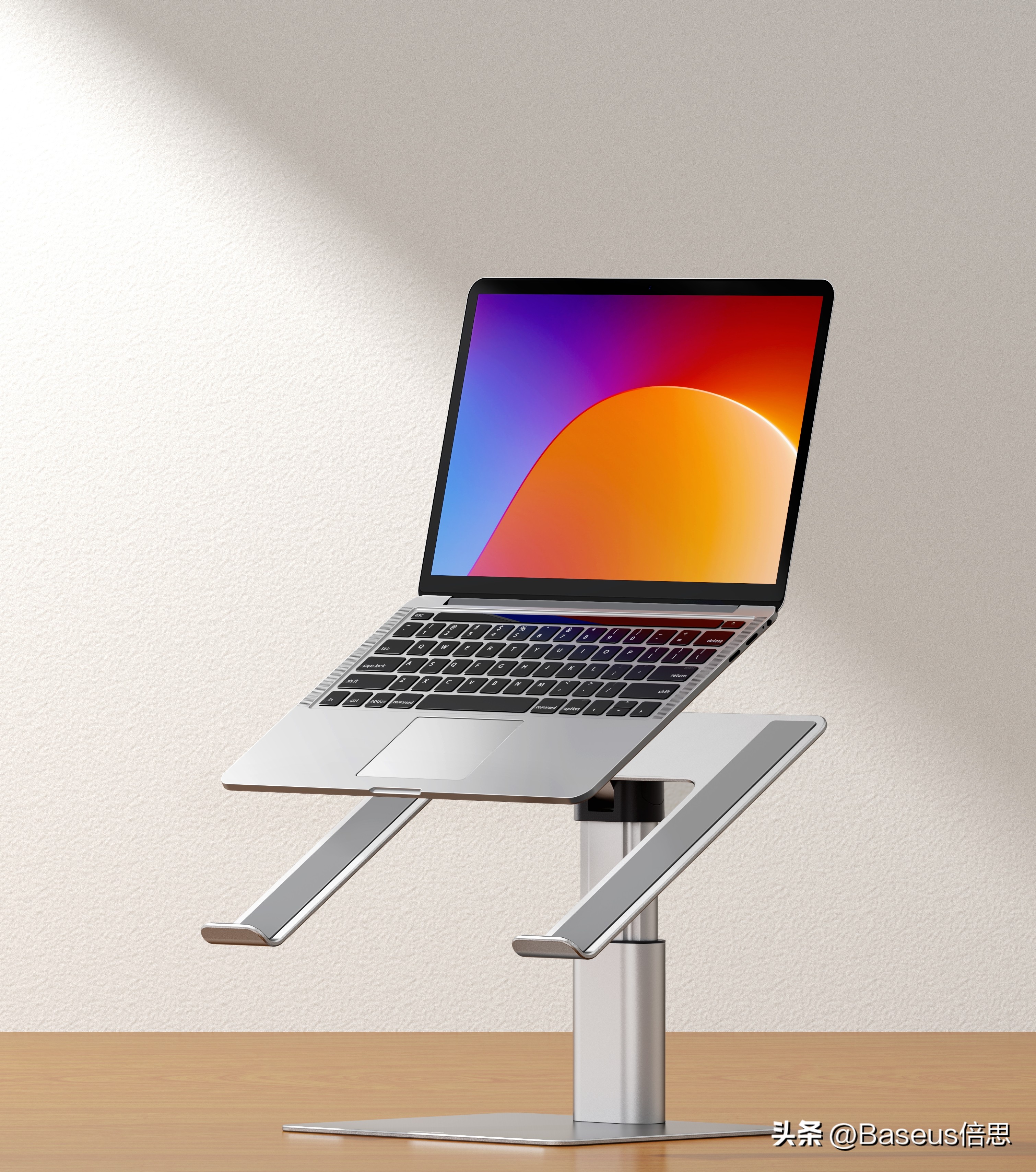 给笔记本加个支架散热咋样,多功能笔记本支架