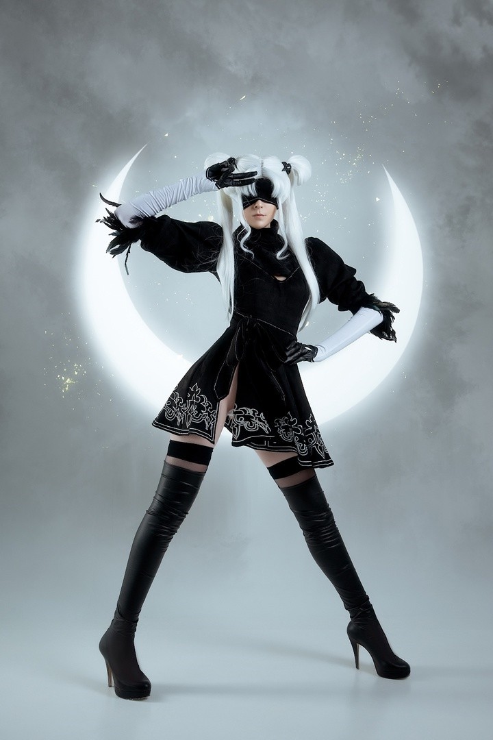 俄美女Kanda《动森》埃及猫Cos性感大秀美腿