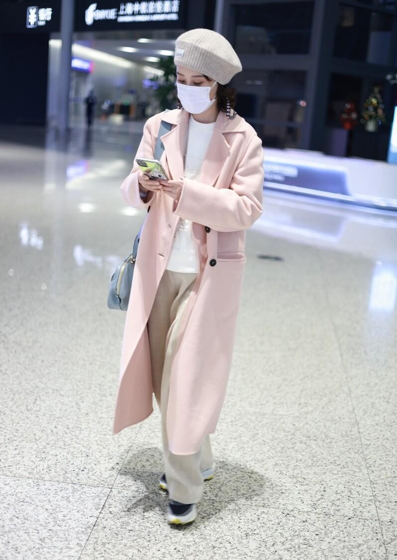 海清帅气冬季穿搭,海清穿衣搭配图