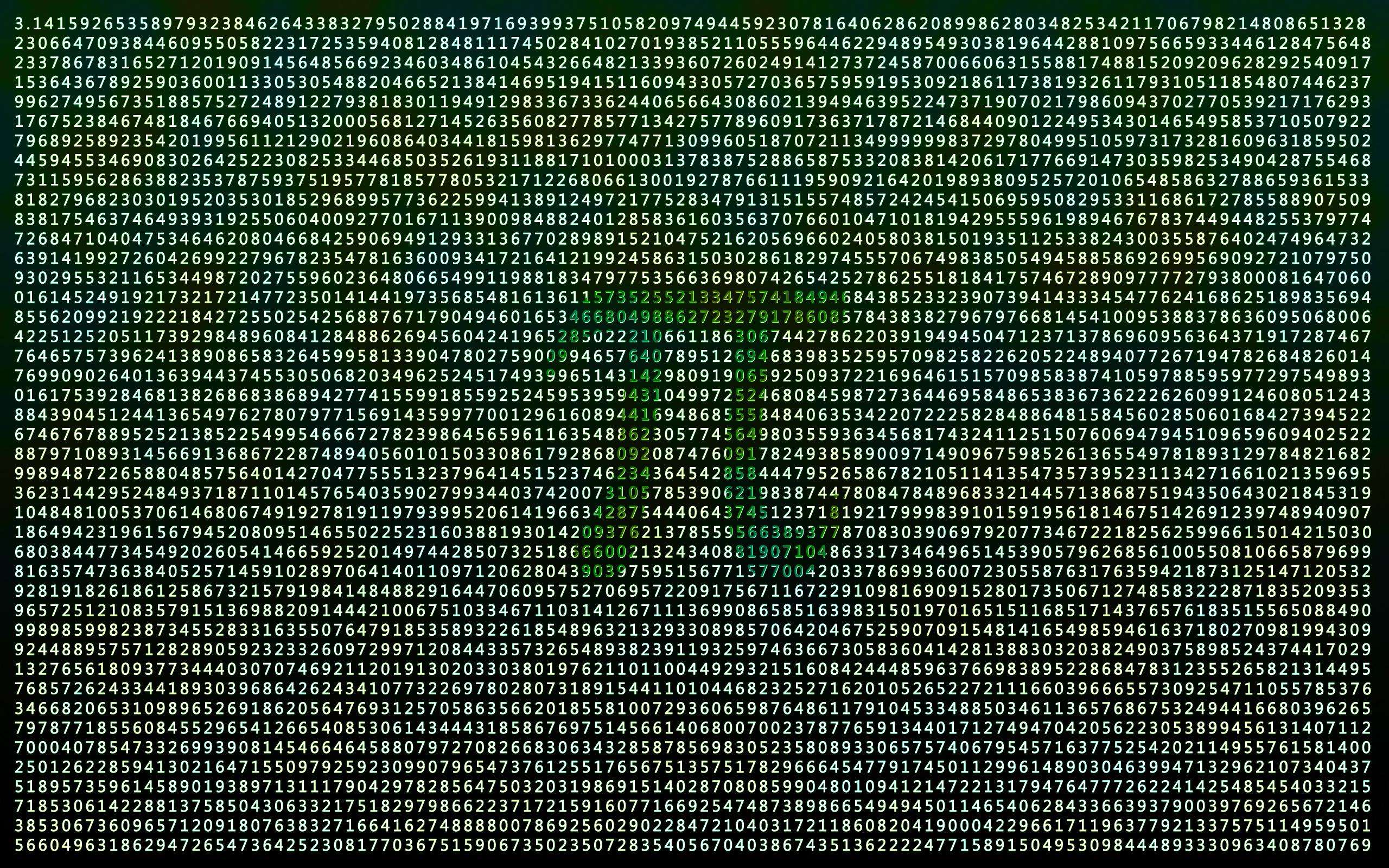 如果圆周率被算尽世界会发生什么,圆周率10万亿为什么还能算下去