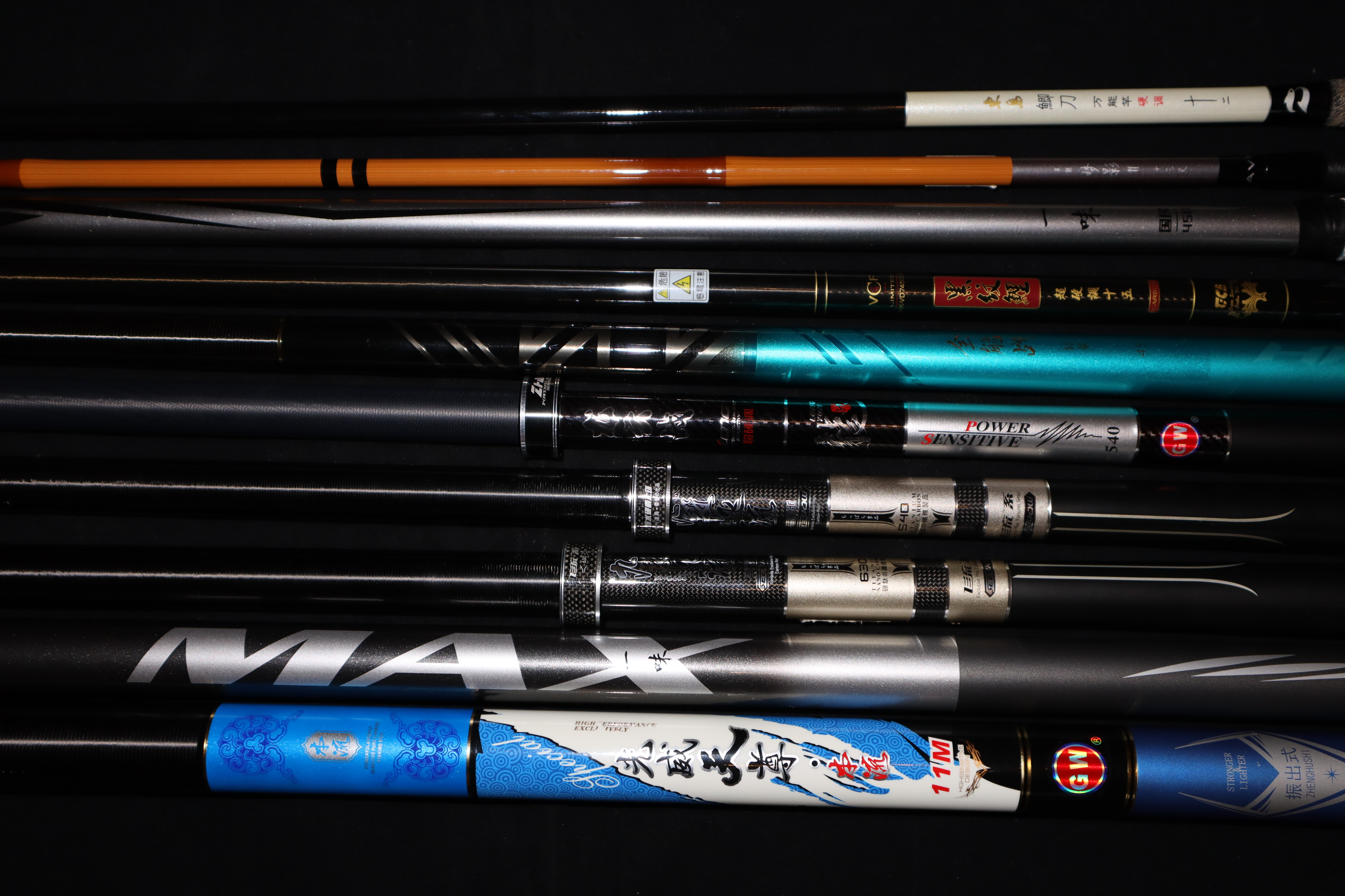 双十二野钓鱼竿推荐,中级钓竿选哪个