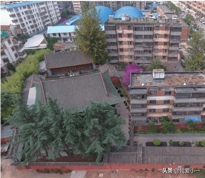 云南昆明古建筑群图,云南省昆明市官渡古镇古建筑