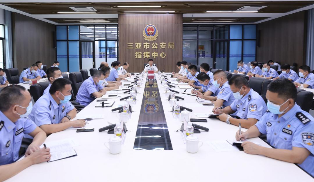 三亚公安局调研,闫希军公示海南省政府