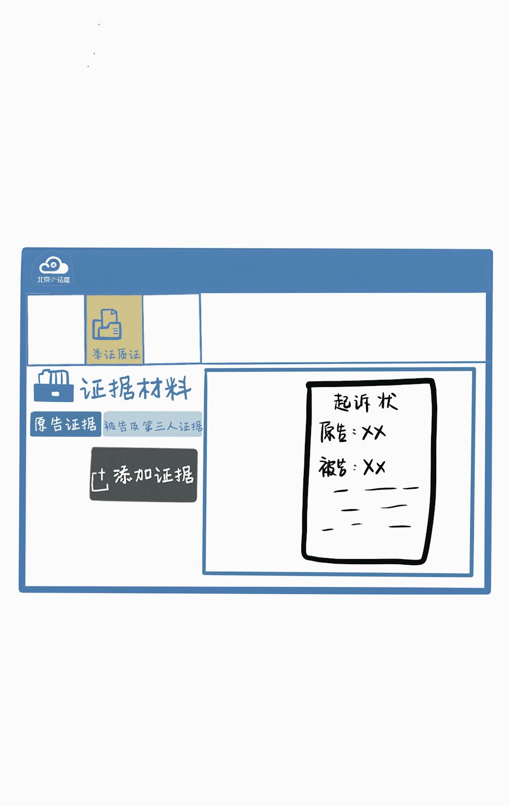 建议老年人收藏！手绘版“北京云法庭”使用指南