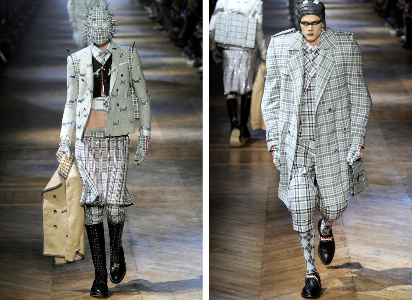 thombrowne侧边四条纹,thombrowne彩虹条纹短裤