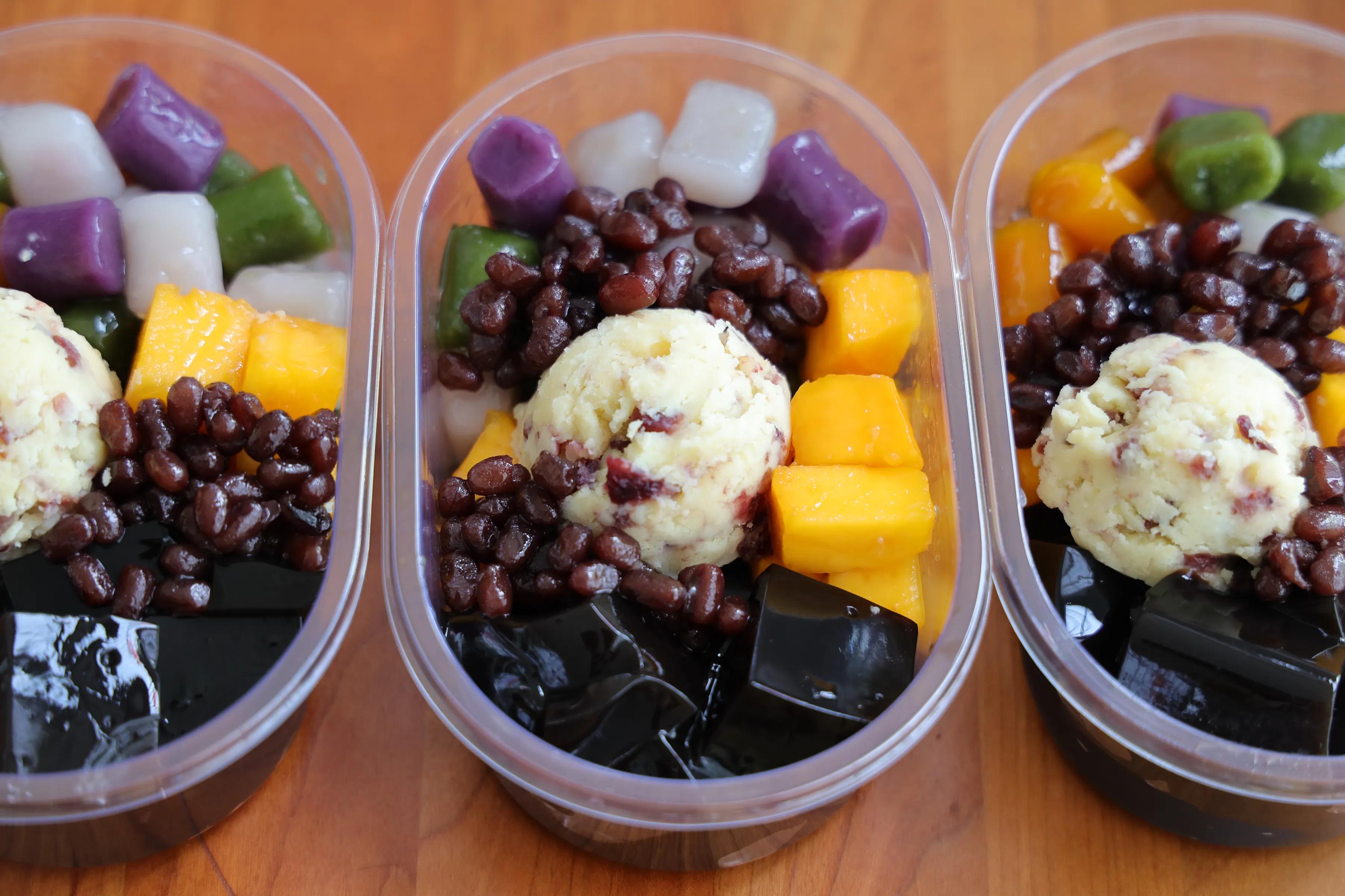 甜品店那么贵的芋圆甜品，在家自己做，做一次可以吃一整个夏天