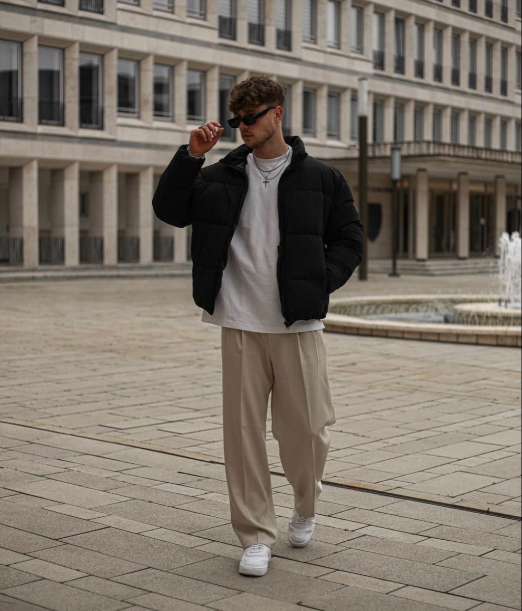 男人应该穿西裤,男人穿的休闲西裤