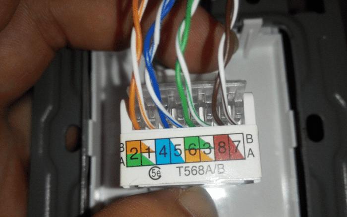 网线ab类接法,网线水晶头标准接法怎么选择