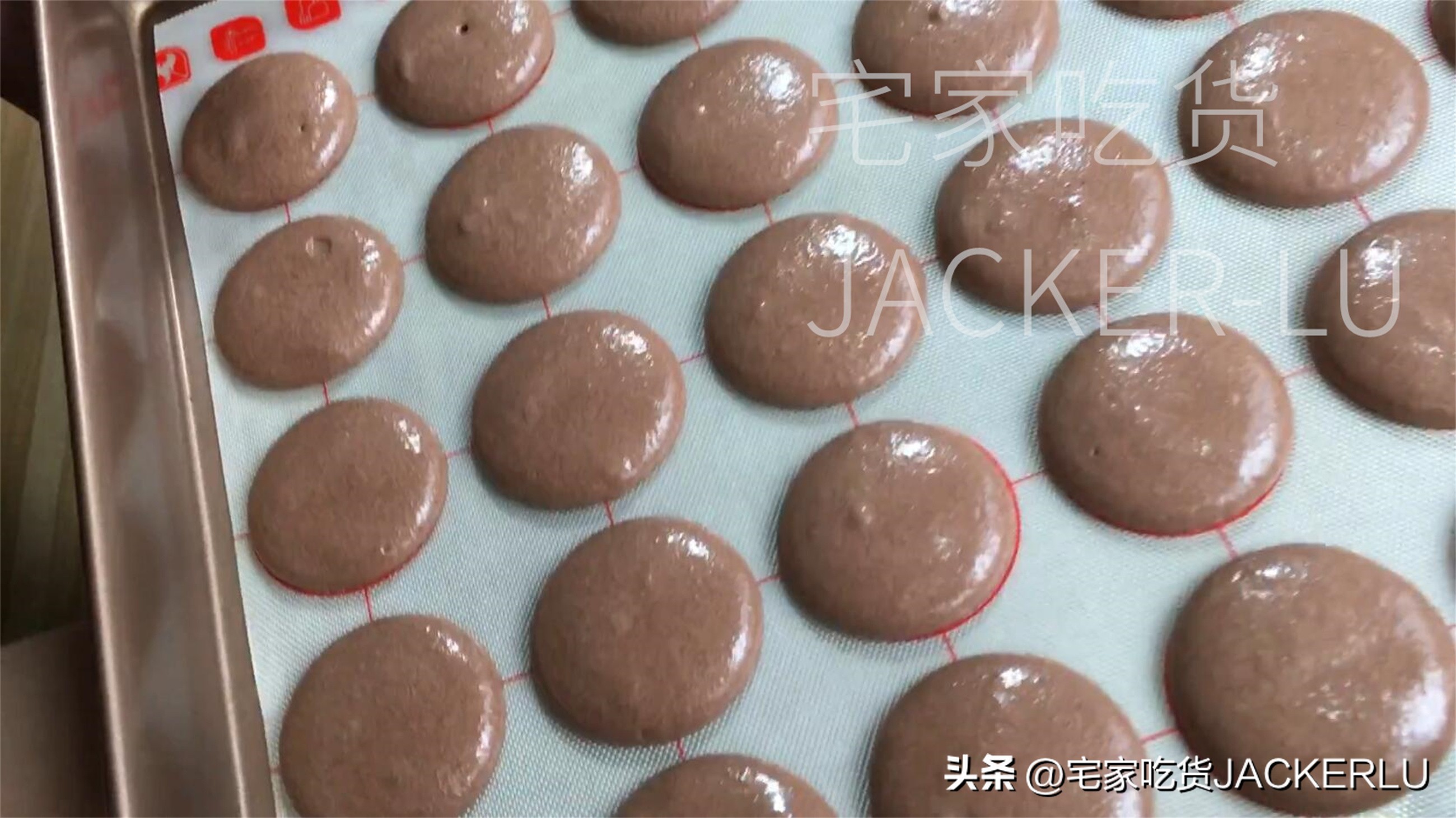 法式马卡龙的夹心做法,蔓越莓可可马卡龙吃法