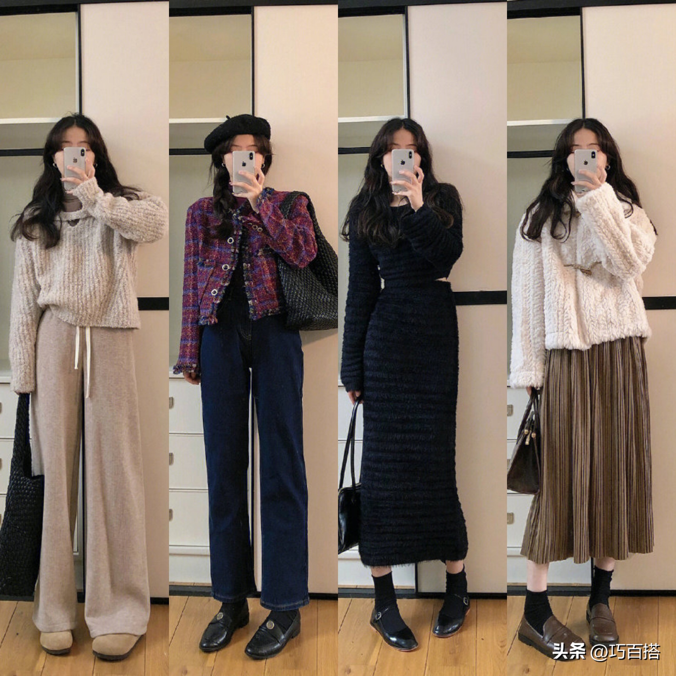 冬天就是要穿暖暖的衣服,冬天就应该穿暖和的衣服