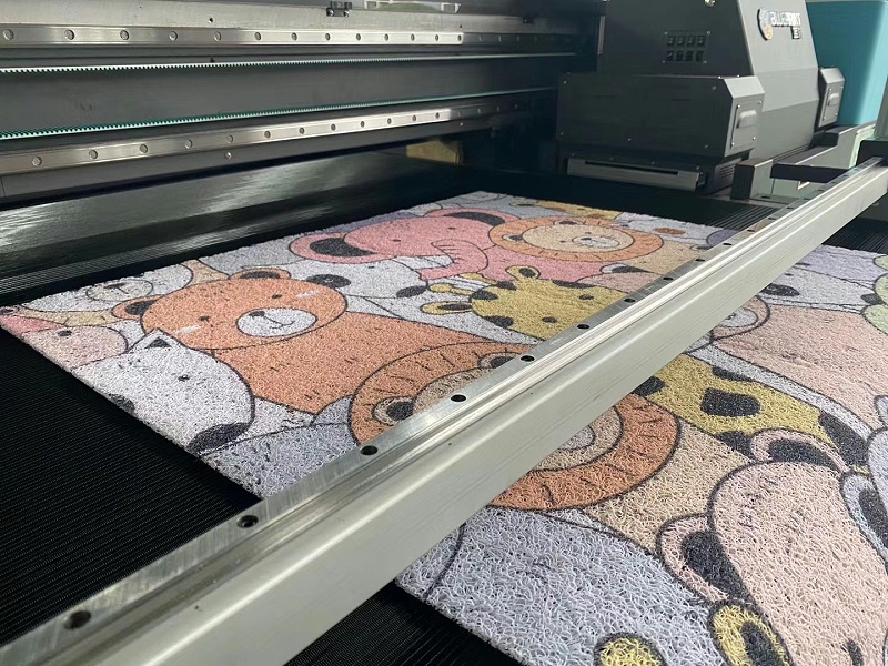 丝圈tpe脚垫,丝圈喷绘脚垫