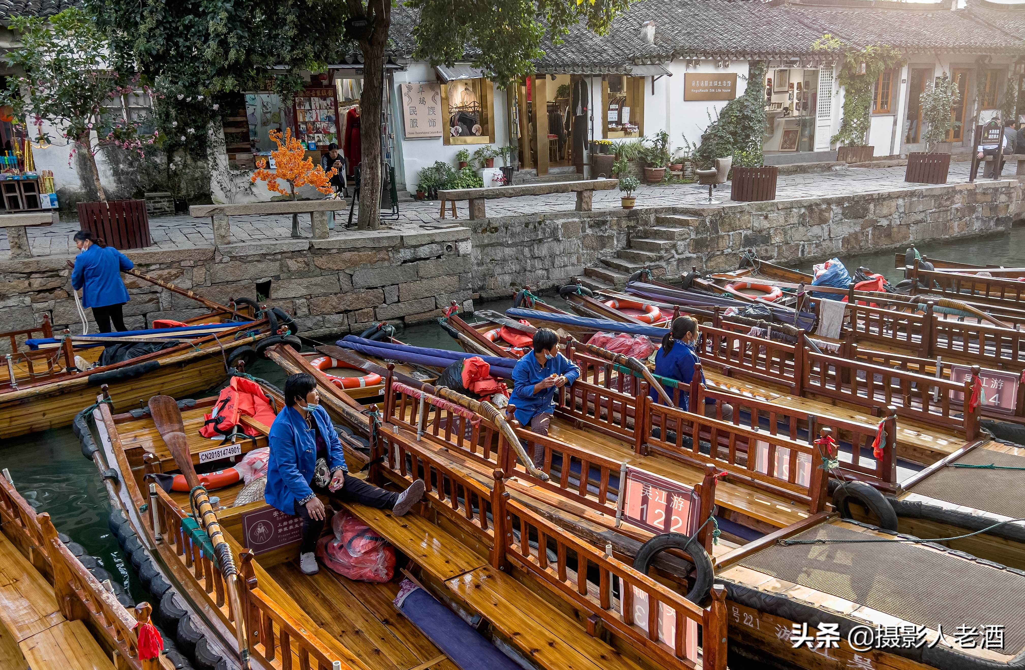 江南最美丽和谐的古镇同里古镇,苏州三桥同里古镇