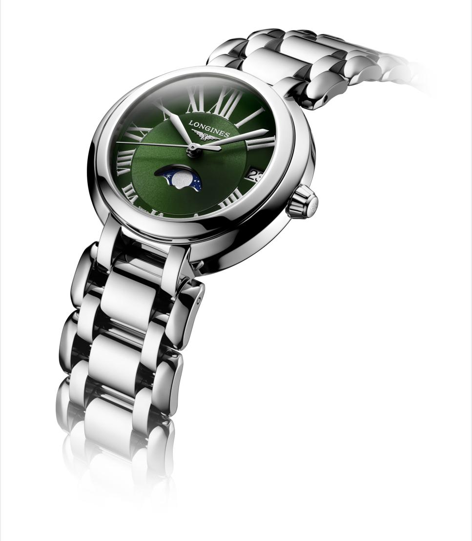 浪琴心月系列月相女士腕表,浪琴月相小姐姐