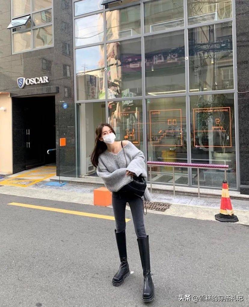 骑士靴显瘦轻快,骑士靴为什么穿起来显腿短