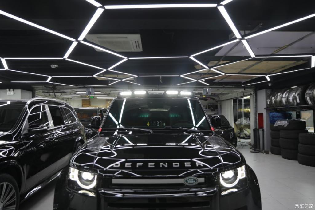 卫士110机械尾喉,路虎卫士110尾喉改装