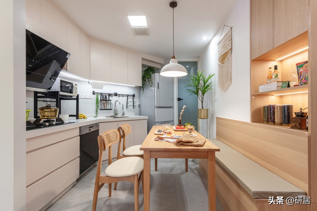 卧室厨房一体收纳,出租房厨房收纳空间改造