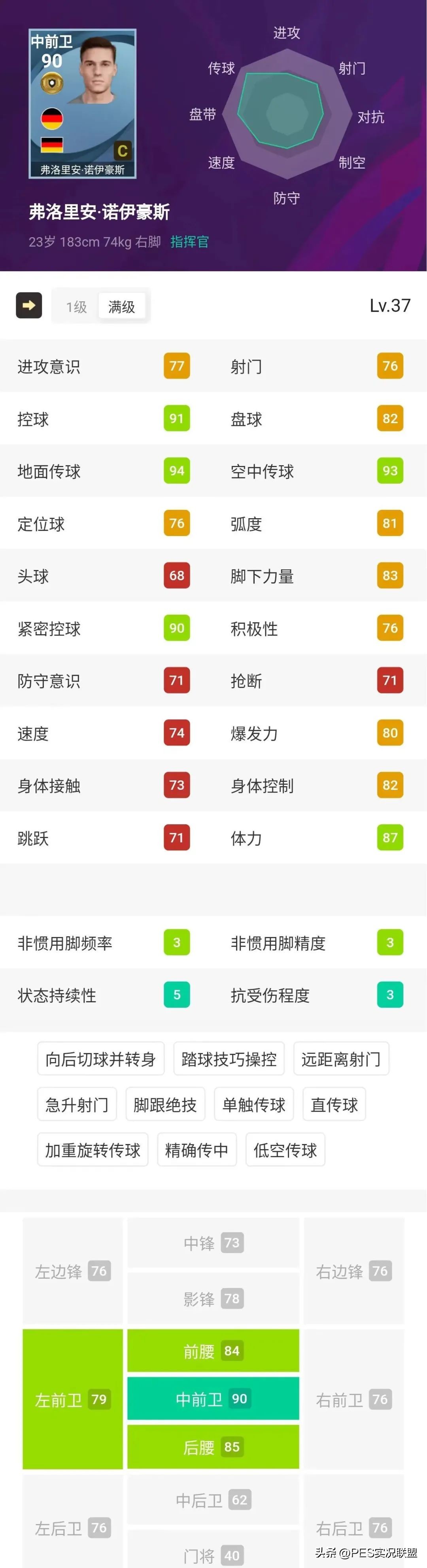实况足球最新删卡名单,球员删卡名单