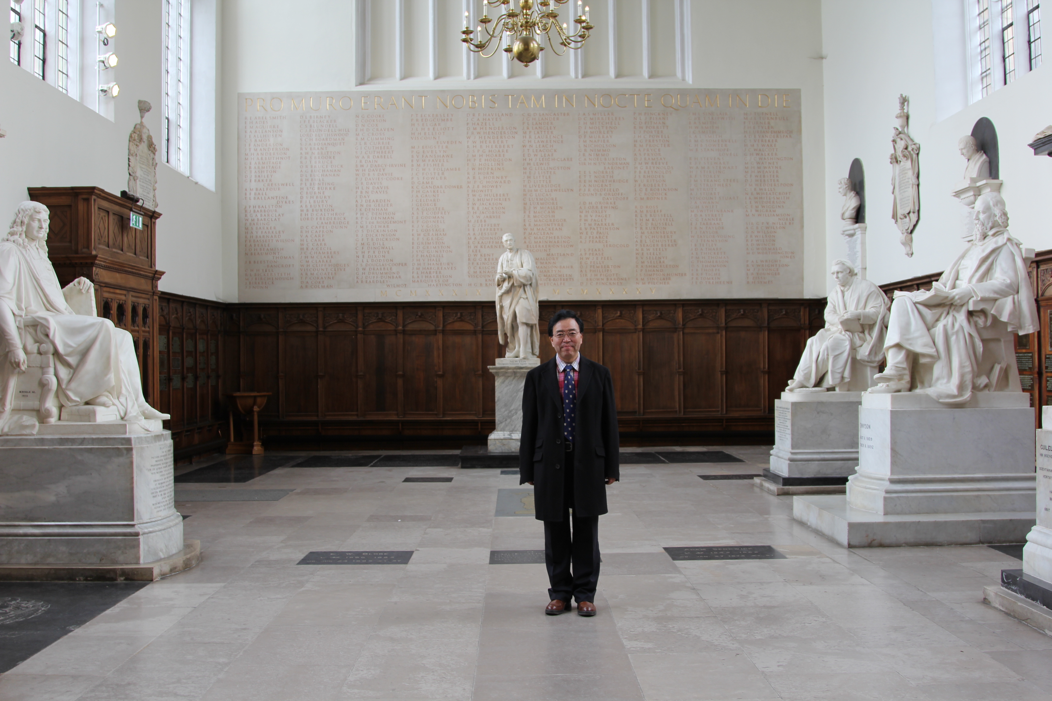 剑桥大学三一学院苹果,访清华学子