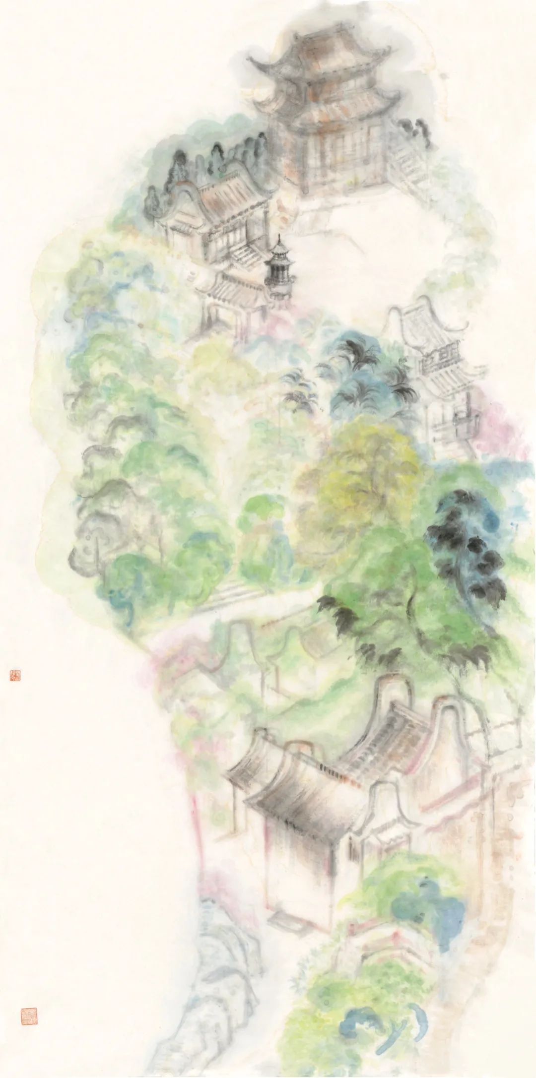 中国美术学院2021届硕士研究生毕业作品展,中国画篇