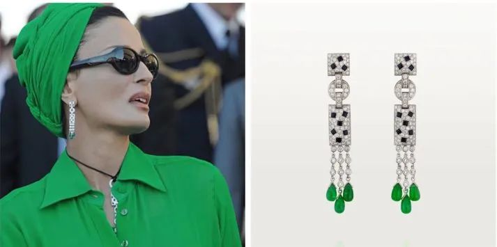 深扒卡塔尔王妃的珠宝盒，竟然发现了温莎公爵夫人的拍卖真品