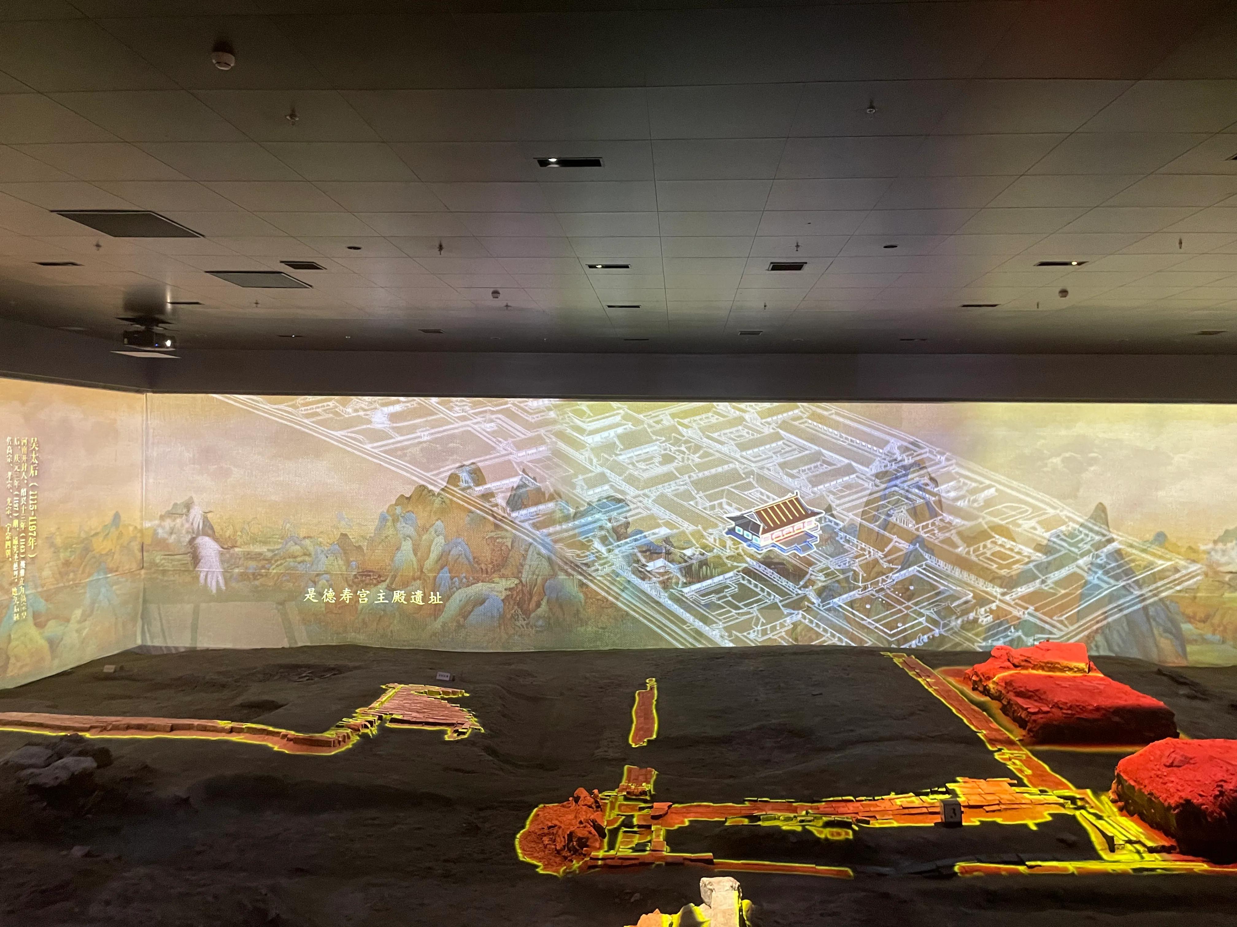 走进德寿宫感受南宋风情,杭州德寿宫红墙美照