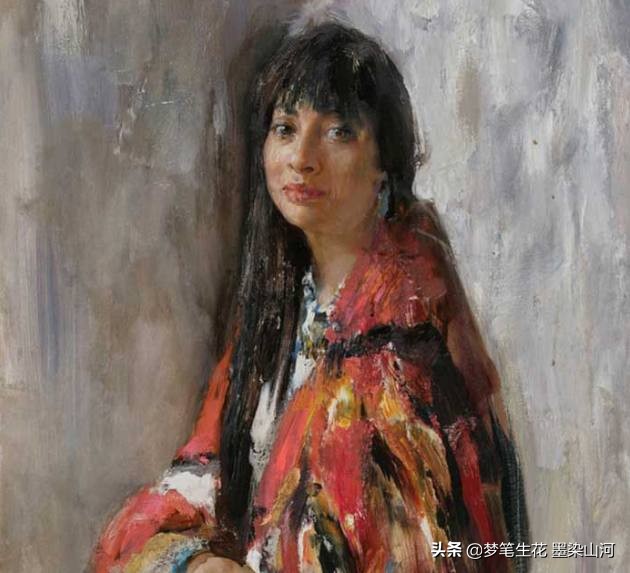 高清油画静物大师作品,欣赏超写实人物油画