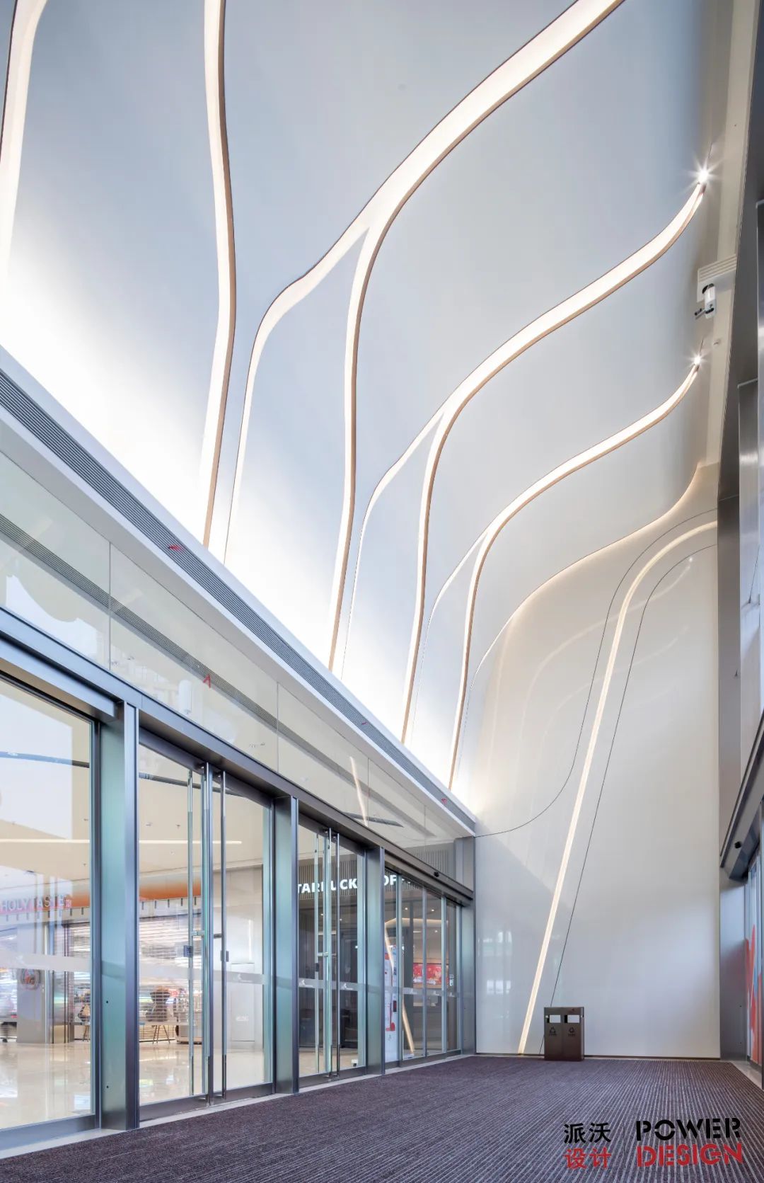 大型图文店装修效果图,效果图落地才重要