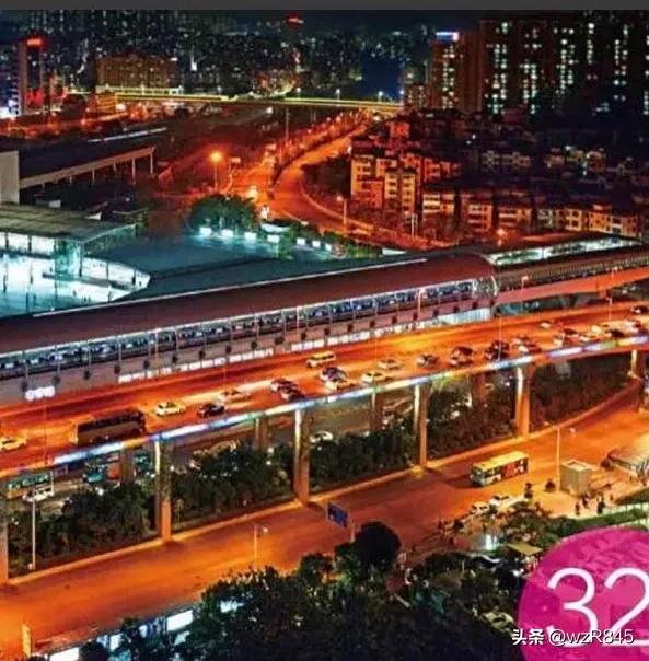 安静欣赏深圳夜景,深圳深南大道夜景