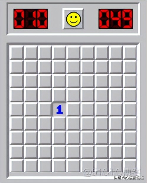 c语言扫雷游戏思路分析,c语言设计扫雷游戏的详细设计