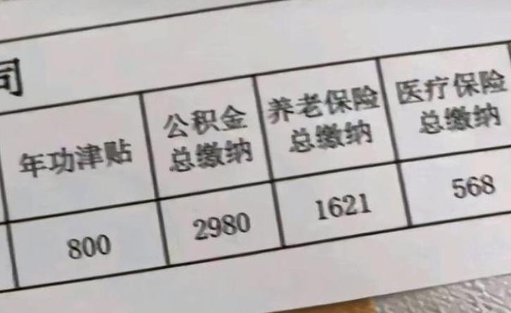 毕业生入职中国*草烟**,晒出工资条惹人羡慕,公积金太“秀”了