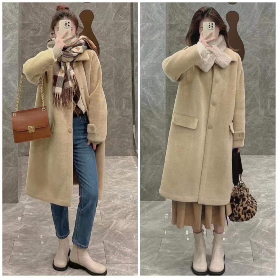 流行的靴子搭配什么衣服图片,中长靴子穿衣搭配图片2020秋冬