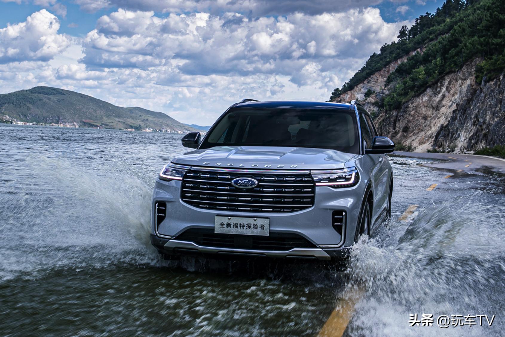 最强越野探险者！硬派造型+AT轮胎+四驱剑指坦克500？