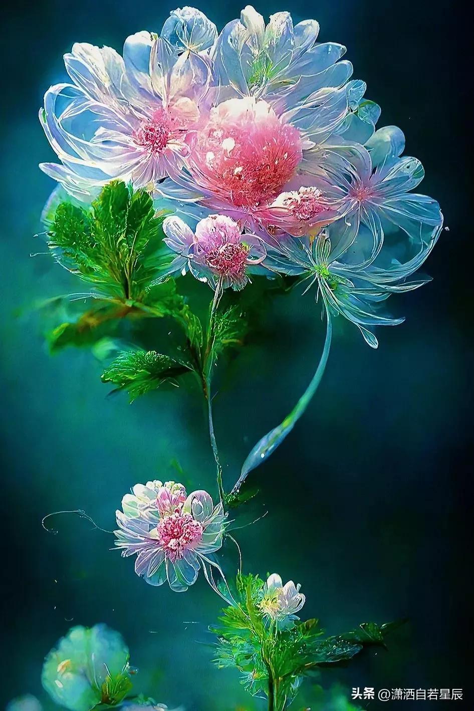 水晶花图片高清大图集,美丽的水晶花图片大全