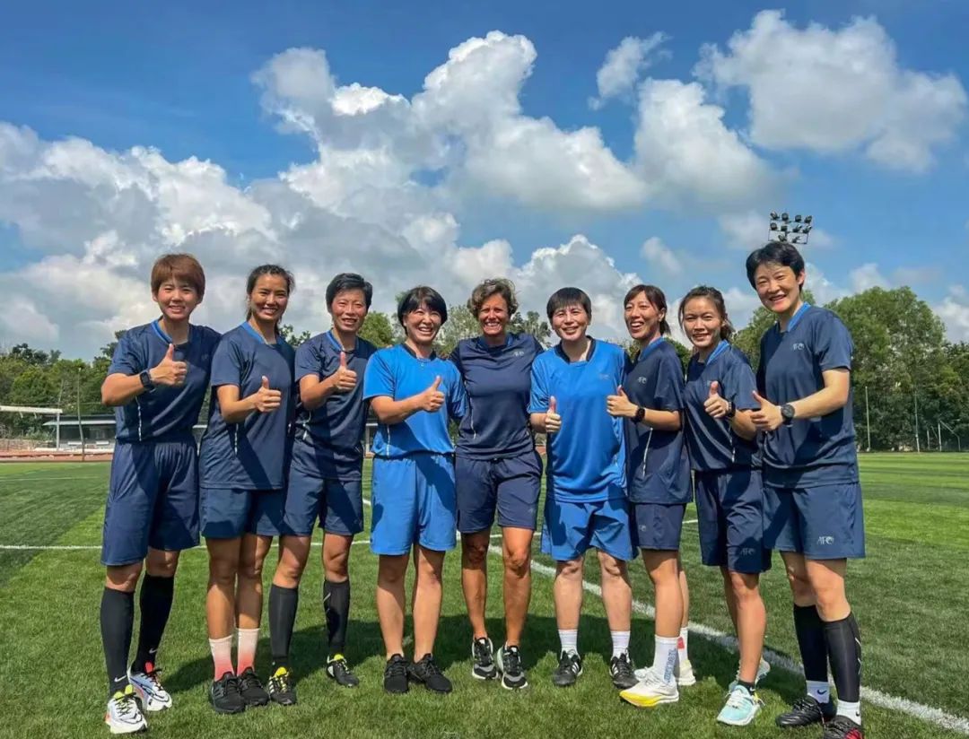 女子足球裁判员培训班,天津女裁判员