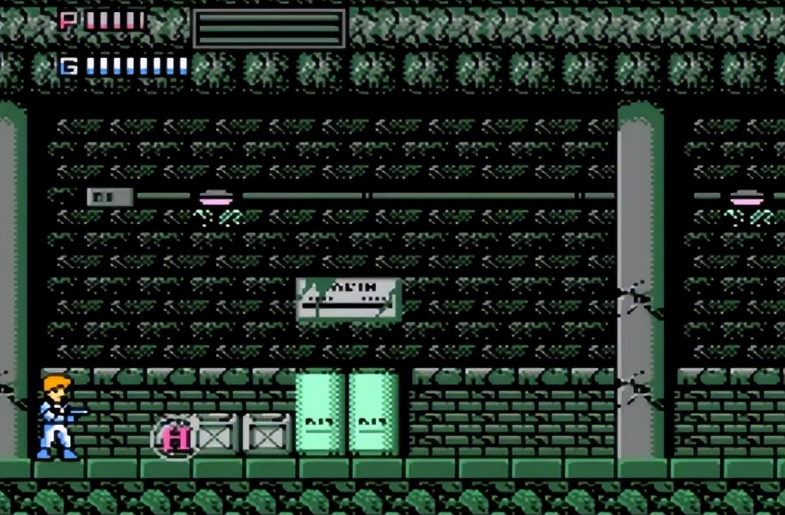 fc红白机卡带排行,用fc红白机玩魂斗罗三