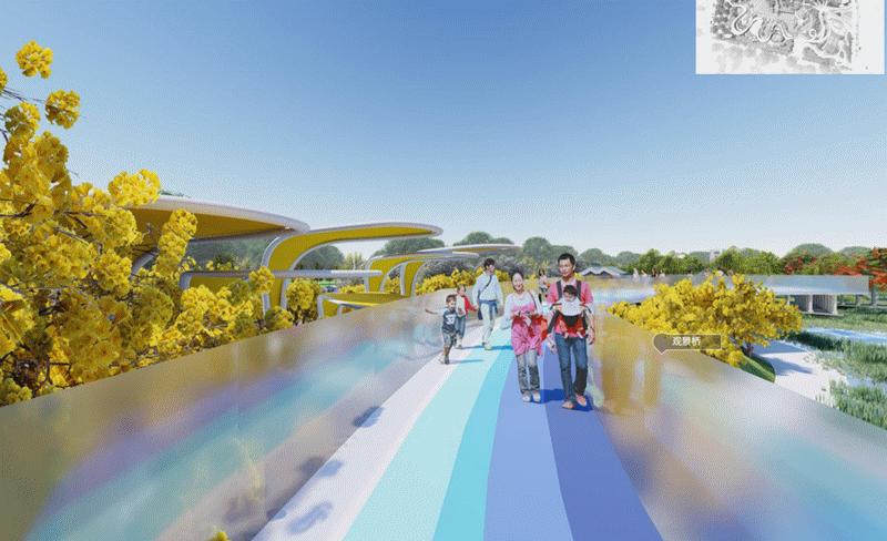 施工设计图、开放时间定了！南海中心两大公园最新进展→