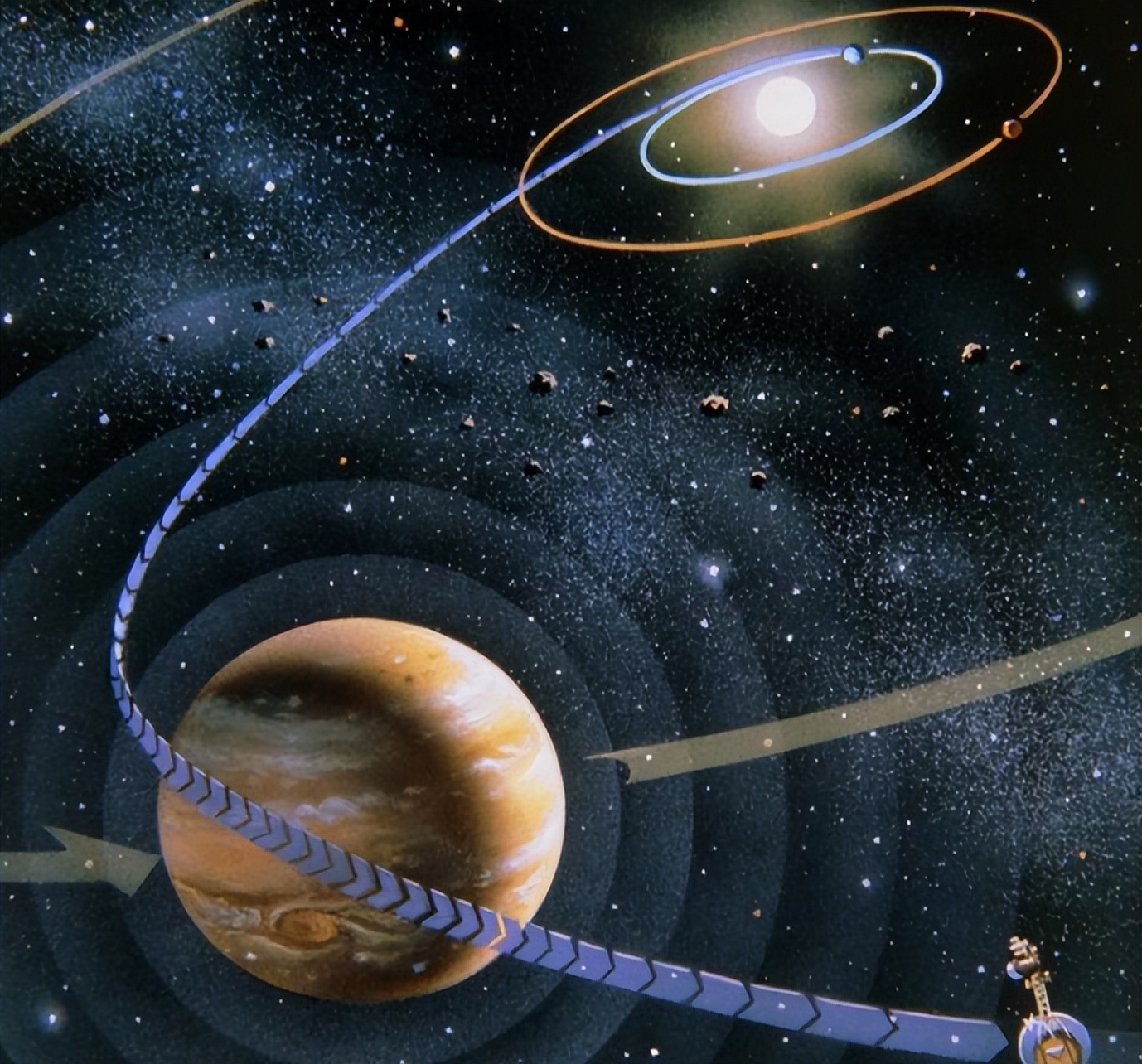 奥陌陌现在飞出太阳系了吗,太空中的奥陌陌是怎么回事