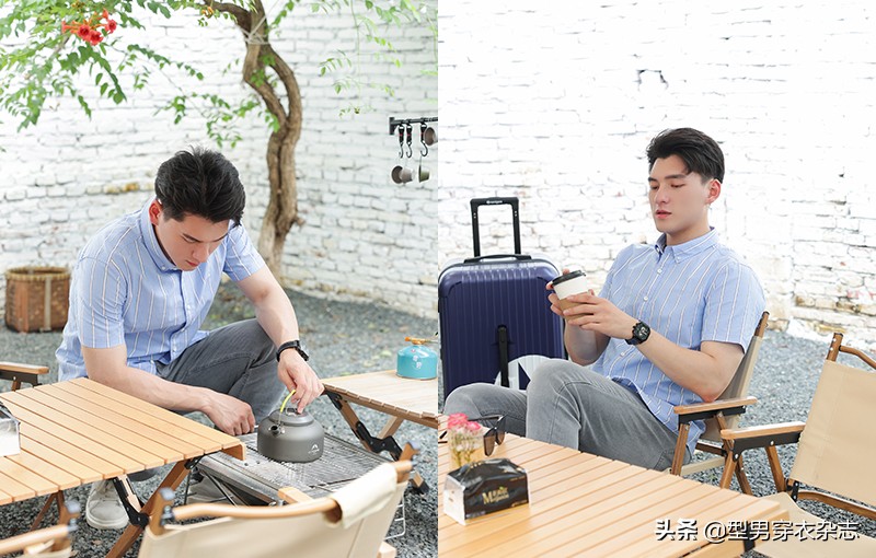 男士低调清爽干净利落纯欲风穿搭,冬季休闲商务风男士穿搭