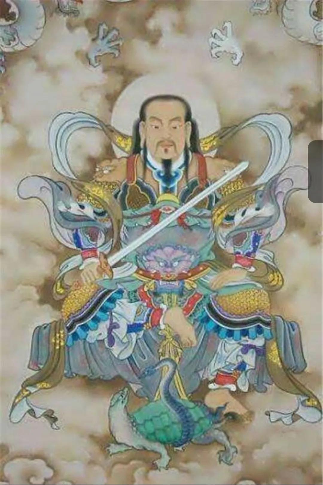 道教尊神六御西方,道教诸神掌管三界