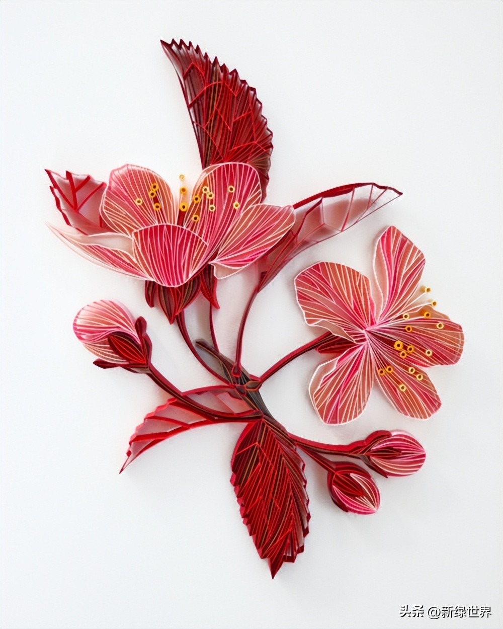 一组纸艺作品,令人惊艳的纸艺作品