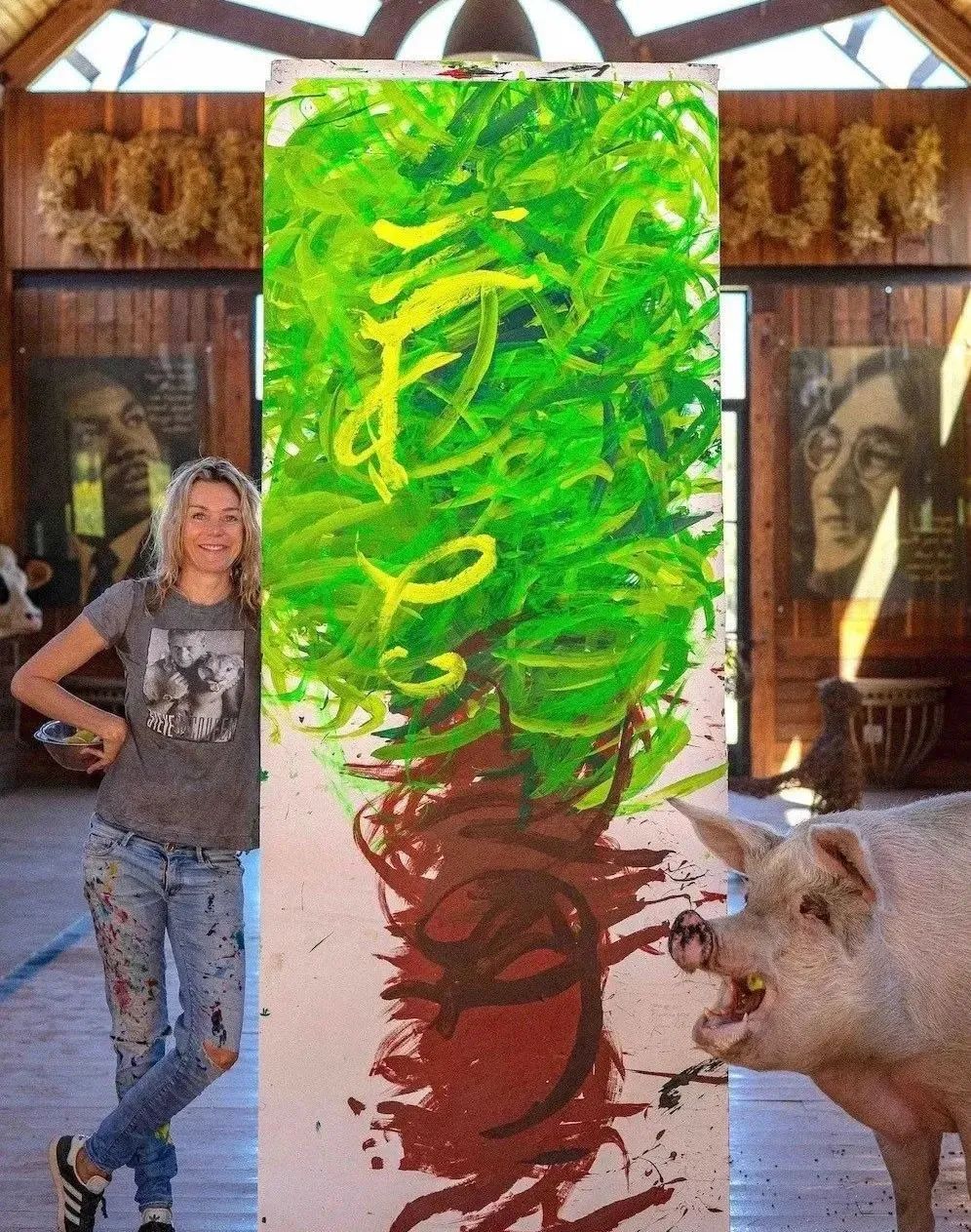 不要不相信，画了十年，或许还不如一头猪