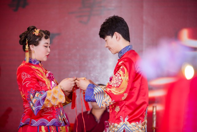 中国传统古典婚礼系列,体验一下传统中式的婚礼场景