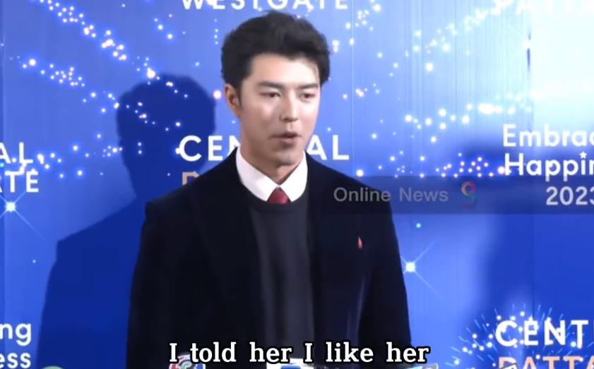 偶像剧照进现实！泰国顶流女星被男演员公开告白，5年友情变爱情