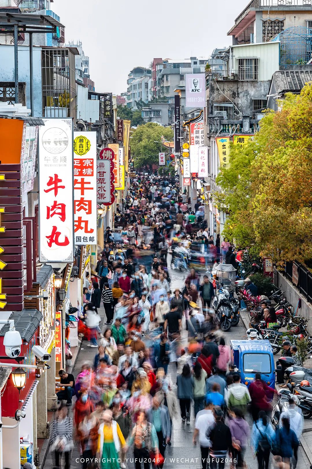 潮州古城别样的风景,瞰见潮州
