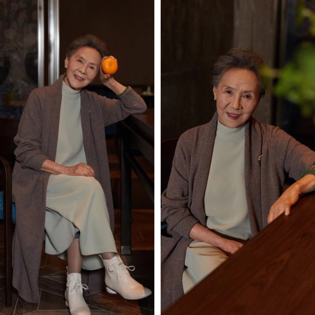 浙江71岁老奶奶穿搭堪比20岁,80岁老奶奶穿衣打扮变年轻