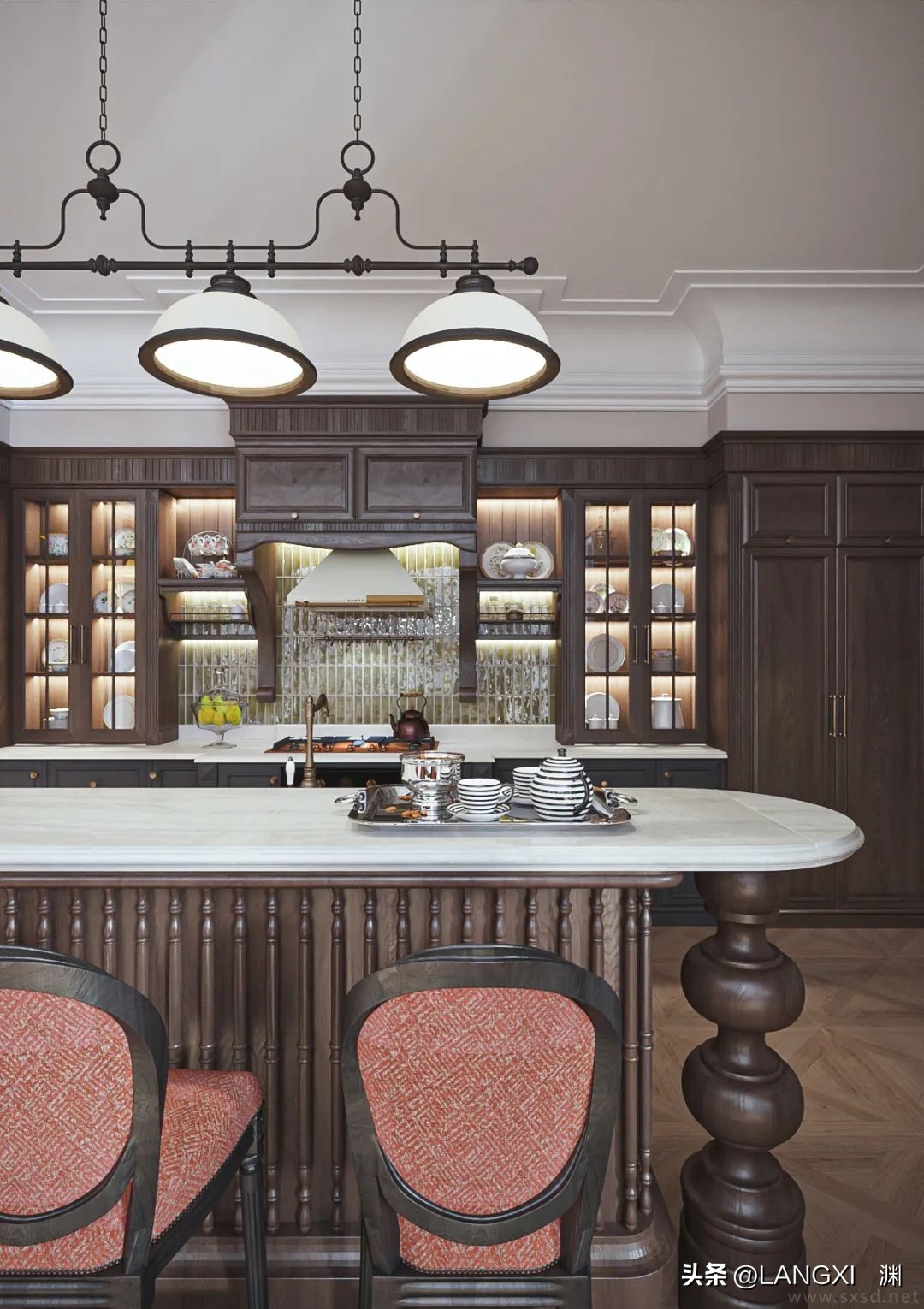 南洋复古风效果图设计元素,复古风的设计太有年代感了