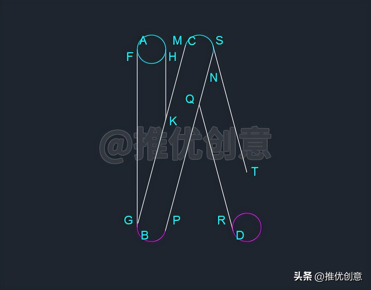 使用追踪定位、复制阵列绘制弹簧工程制图autocadcad教程CAD习题