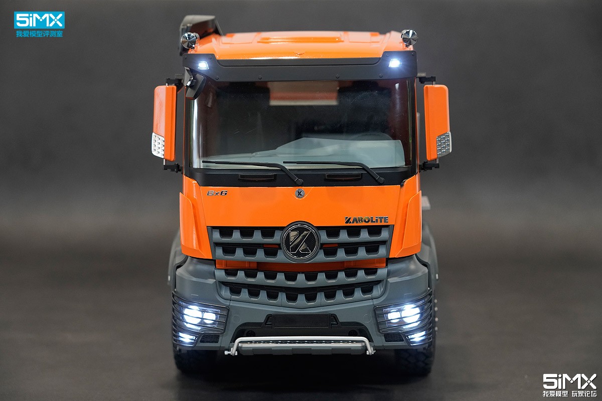 卡勃力特新品K33646x6全轮驱动液压自卸车模型开箱评测