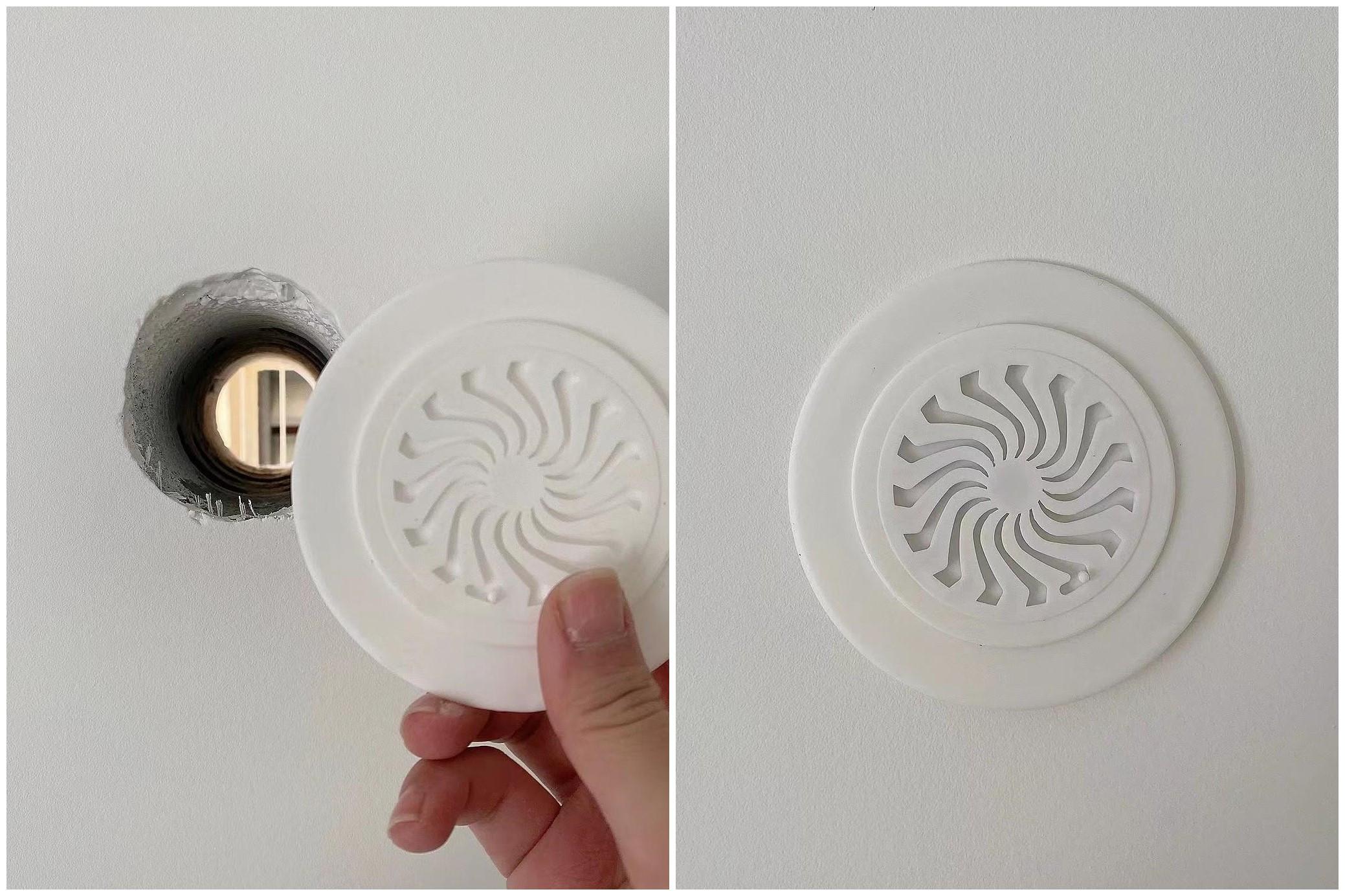 外墙开通风口,外墙空调洞防水处理